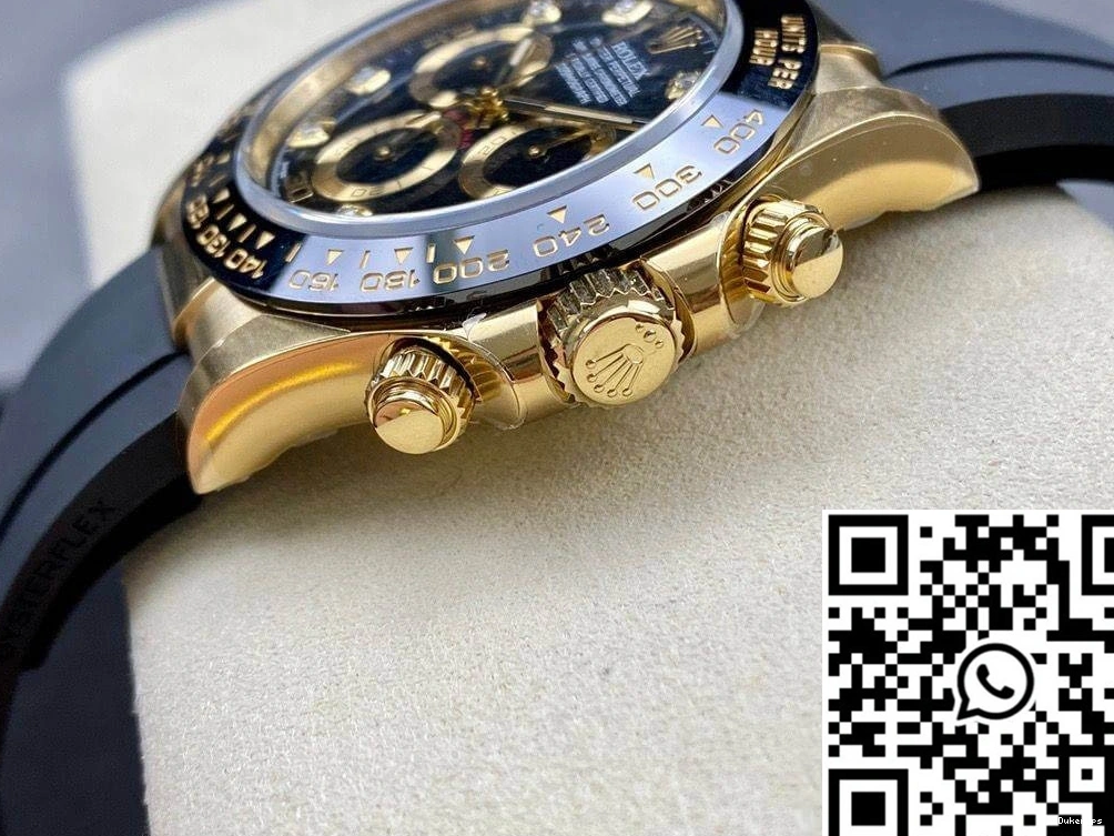 M116518ln-0078 Daytona Rolex Rubber Clean Cosmograph Factory Strap 0223